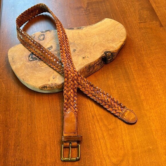 Vintage Royal Robbins Braided Leather Belt - Medium - Picture 2 of 8